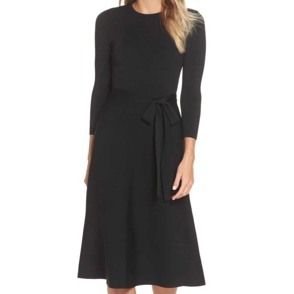 Eliza J fit and flare sweater dress.